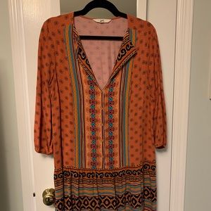 JACK Aztec-like Mini Dress size medium